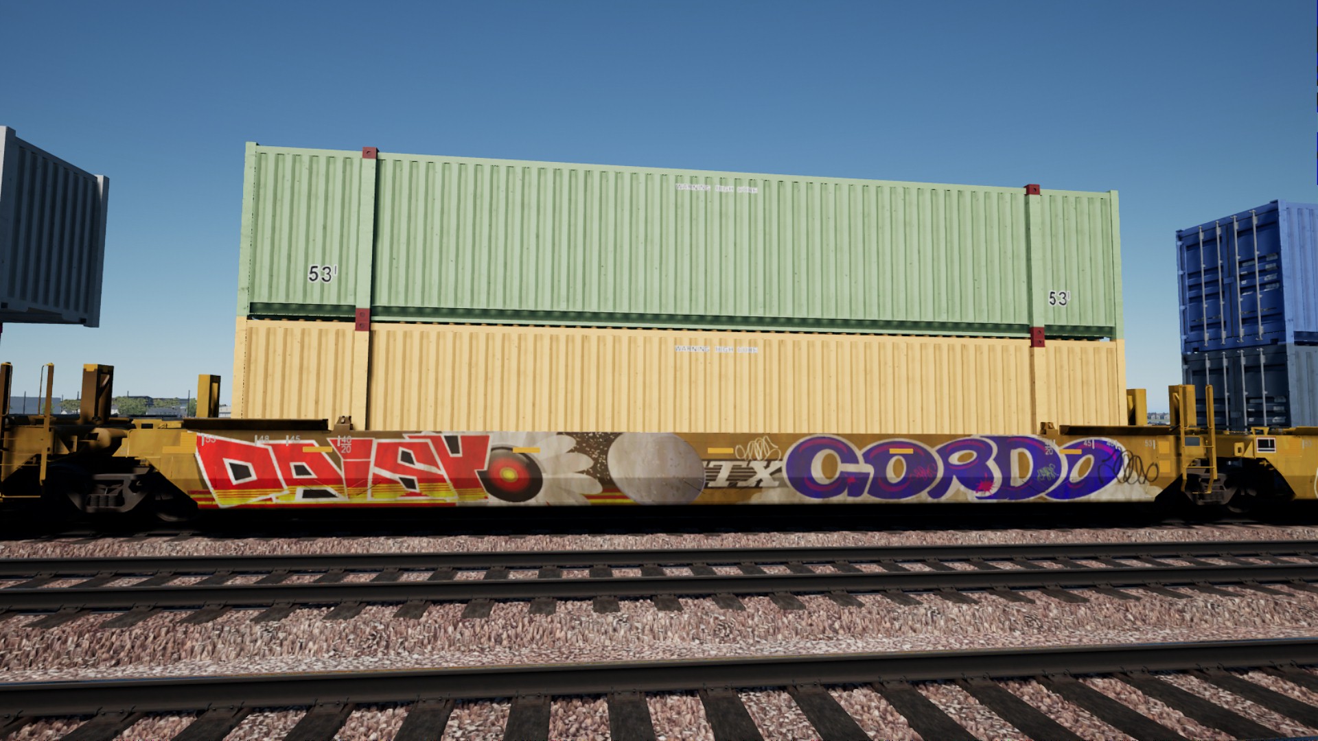 Creators Club Graffiti Weathered Ttx Maxistack Wellcar Cjp