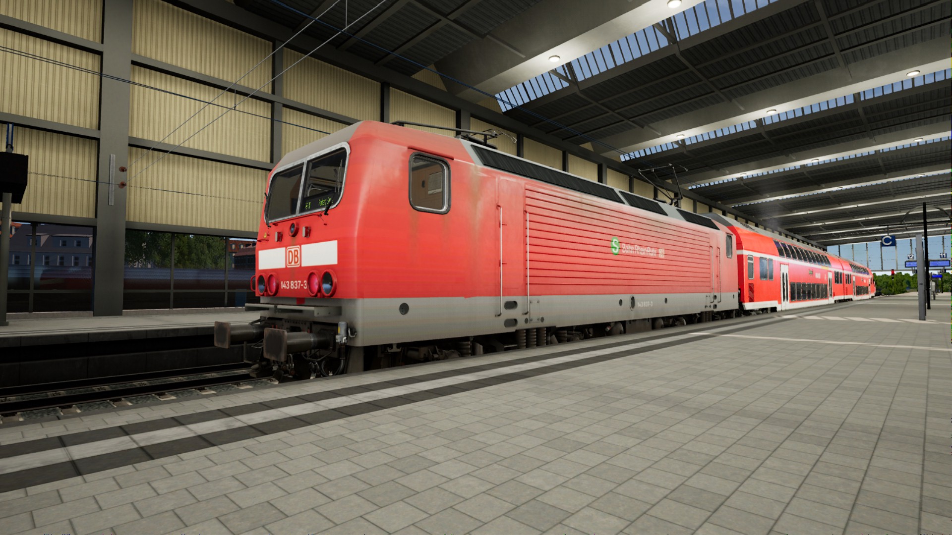 Creators Club S Bahn Rhein Ruhr DB Dirty BR 143 DCZ