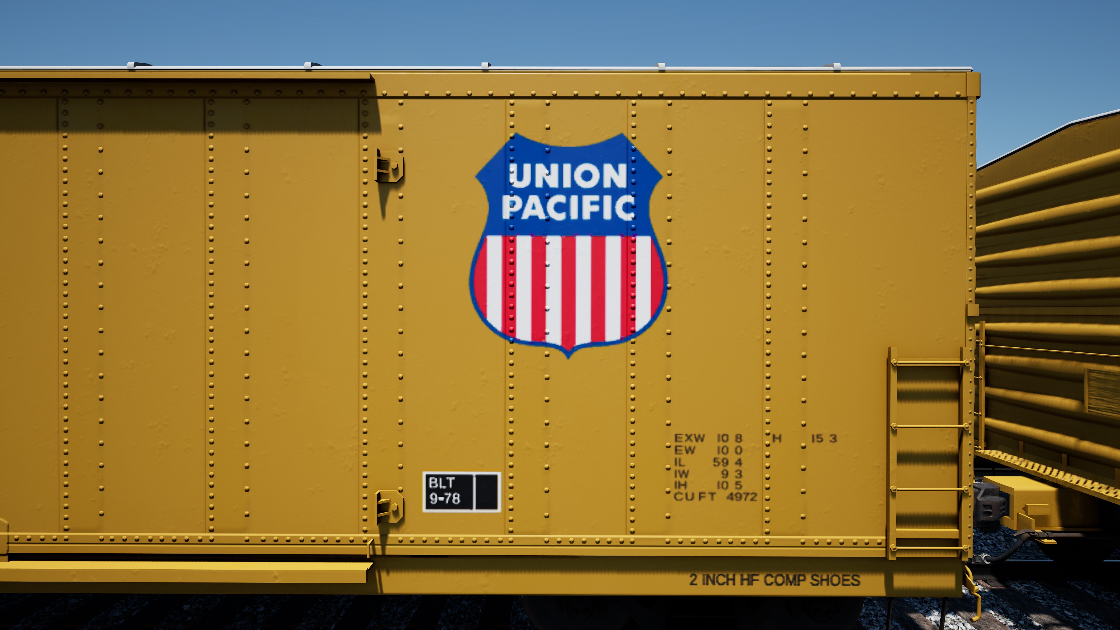 Creators Club - UP Yellow Big Logo Boxcar