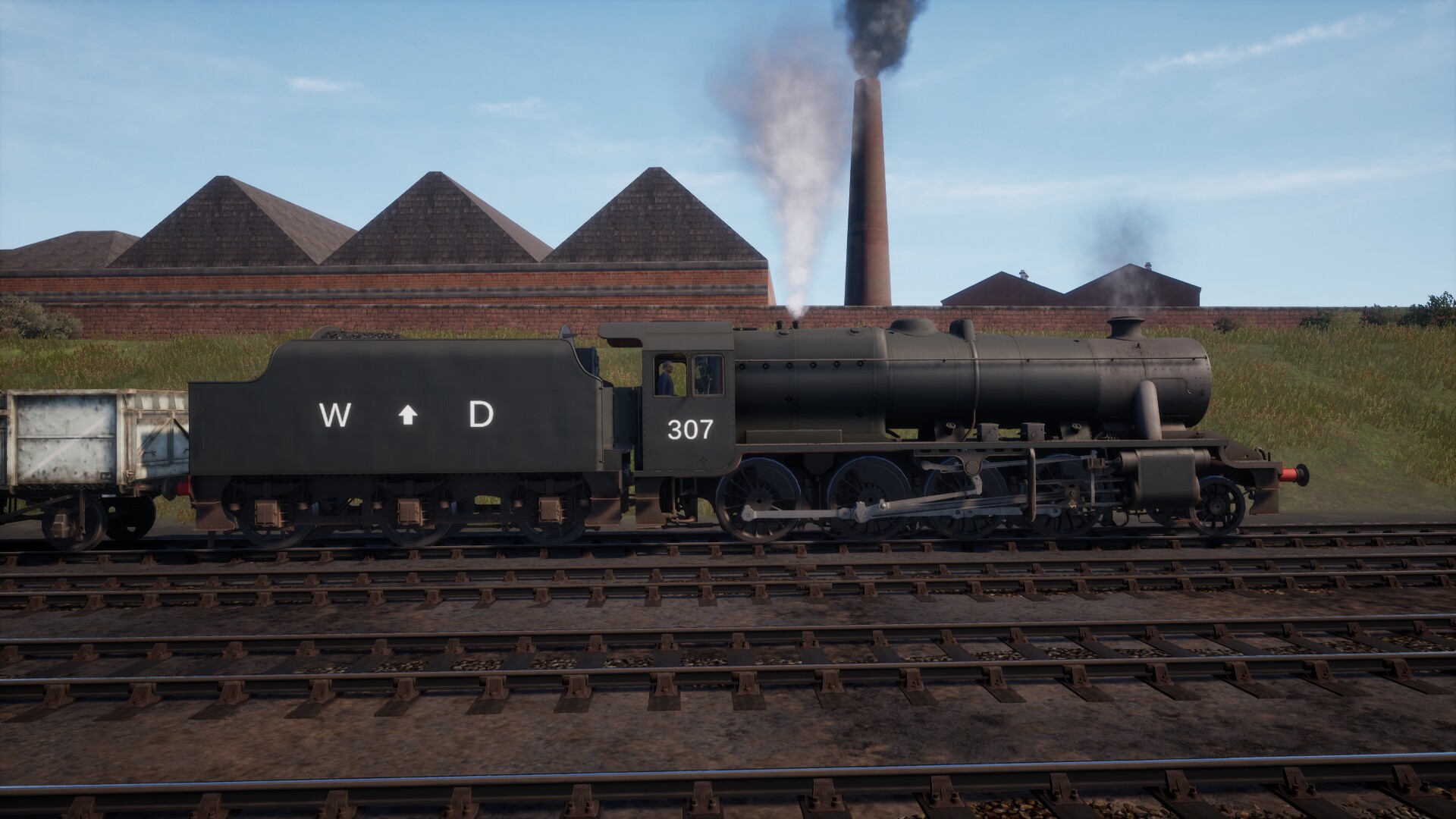 Creators Club - Stanier 8F WD Black No.307