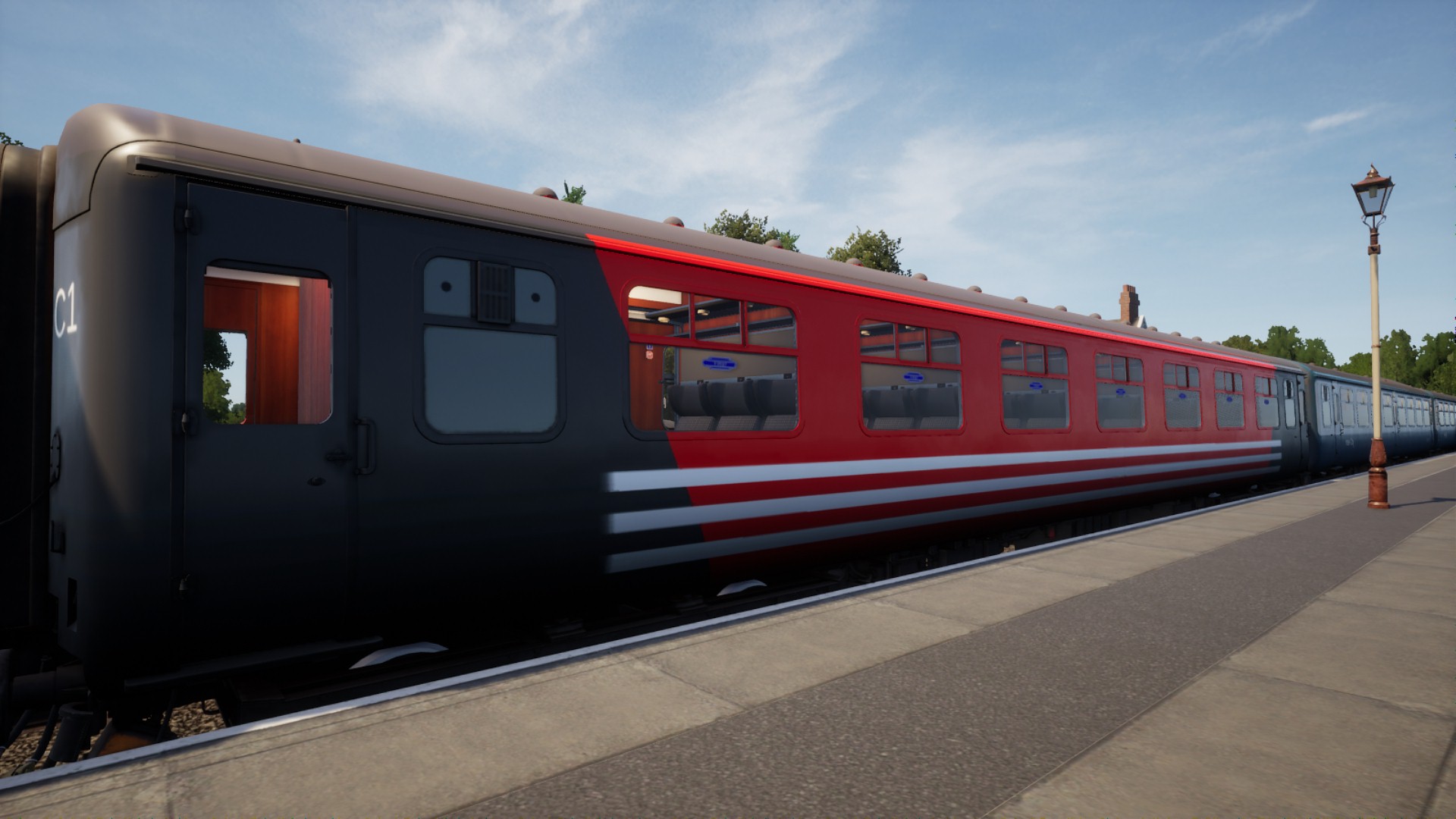 Creators Club - Virgin trains MK2a in red and black