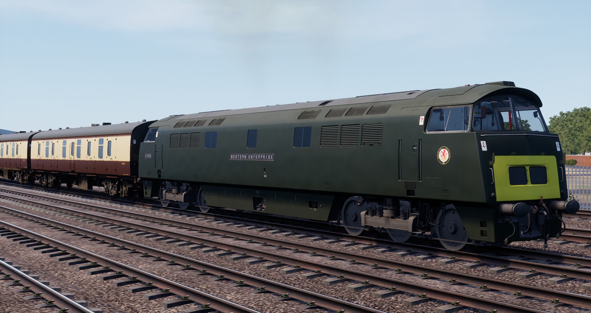 Creators Club Class 52 Western D1003 In Br Green Gwe 7104