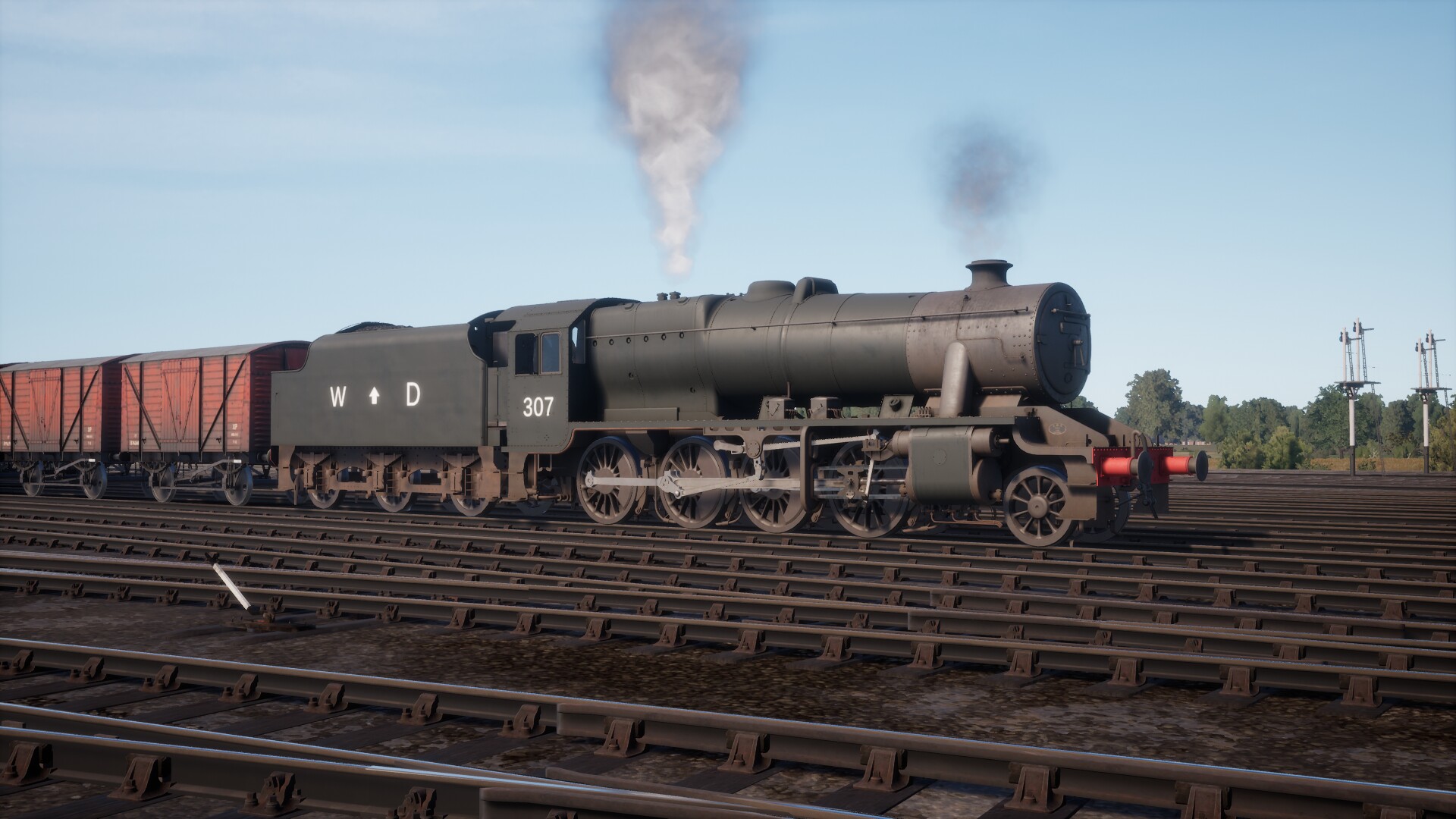 Creators Club - Stanier 8F WD Black No.307