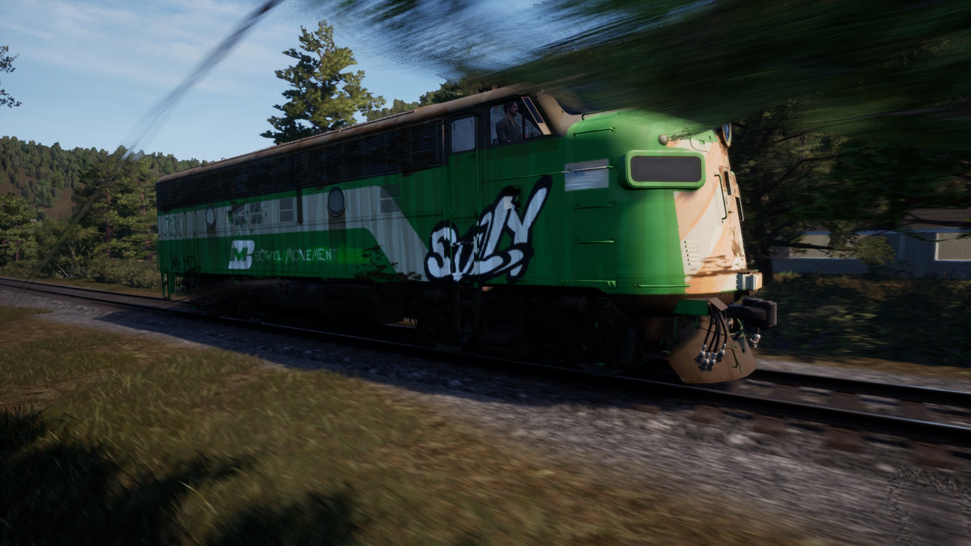 Creators Club - Weathered Burlington Northern F7