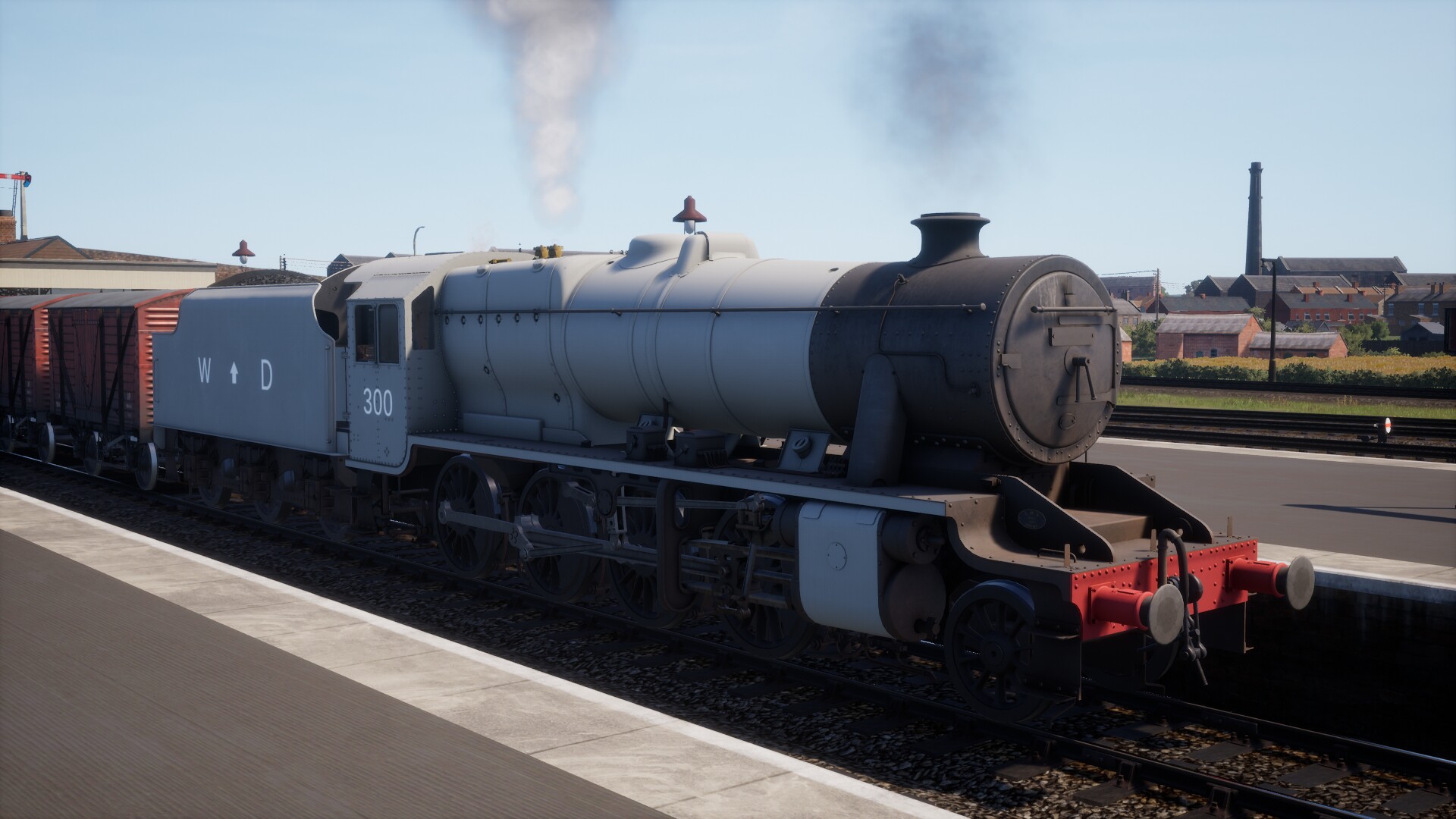 Creators Club - Stanier 8F WD Grey No.300 (Silver Cab)