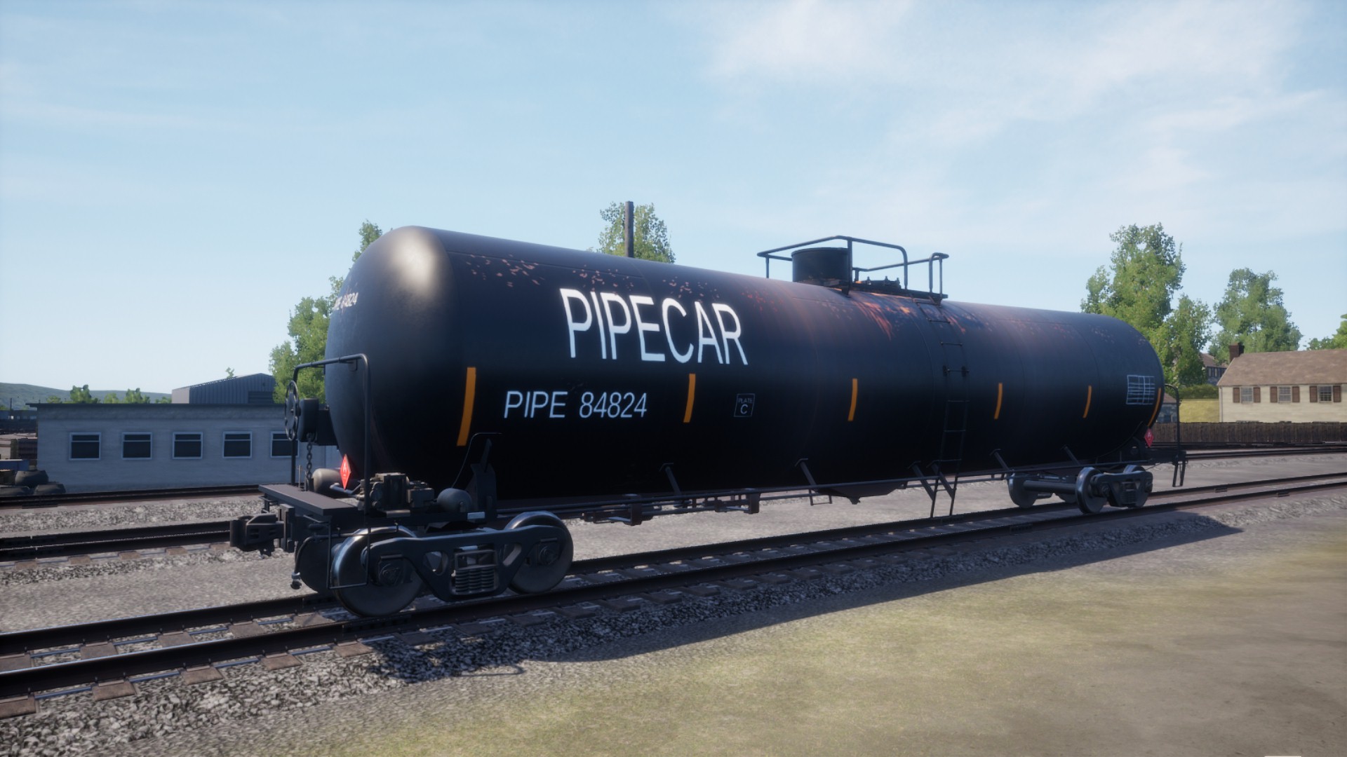 Creators Club - HSC Tank Car Pipecar 1 Weathered