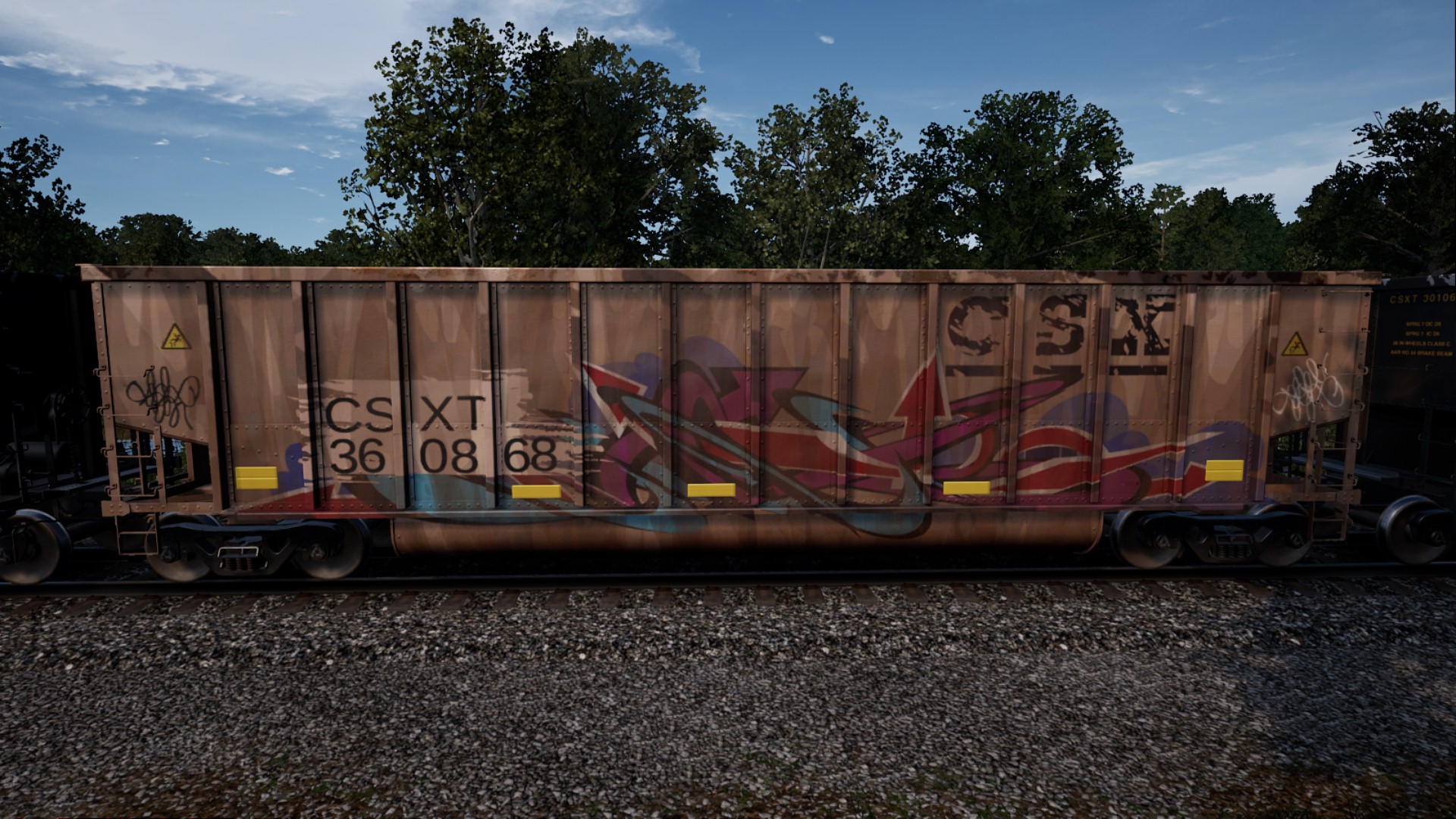 Creators Club Graffiti Weathered Csx Gray Bethgon Hopper